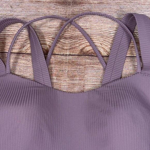 Lululemon Like a Cloud Longline Ribbed Bra Size 4 D/DD Cups - Picture 4 of 11